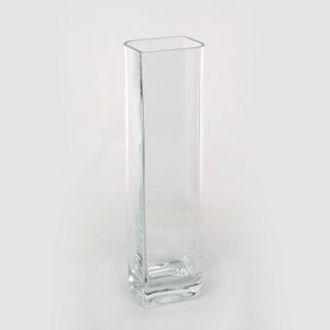 Altom Sklenená váza Quadro, 40 cm