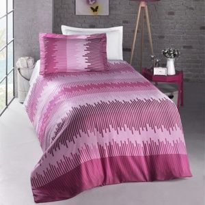 Night in Colours Bavlnené obliečky Energy pink, 140 x 200 cm, 70 x 90 cm