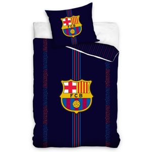 Bavlnené obliečky FC Barcelona Racing, 140 x 200 cm, 70 x 90 cm