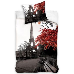 Tiptrade Bavlnené obliečky Jeseň v Paríži, 140 x 200 cm, 70 x 90 cm