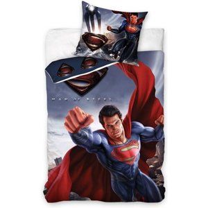 Carbotex Obliečky Superman bavlna 140/200, 70/90 cm