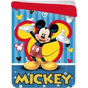 Jerry Fabrics Detská prešívaná prikrývka Mickey Mouse, 180 x 260 cm