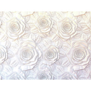 AG Art Fototapeta XXL 3D Roses 360 x 270 cm, 4 diely