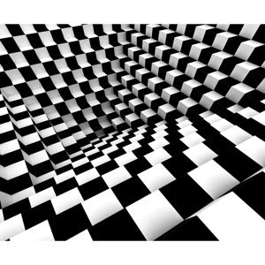 AG Art Fototapeta XXL Black & White Abstract  360 x 270 cm, 4 diely