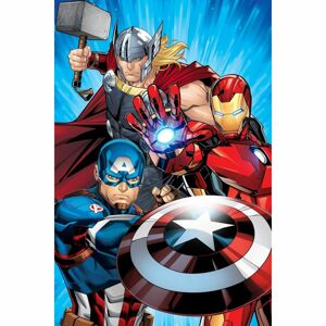 Jerry Fabrics Detská deka Avengers Heroes 02, 100 x 150 cm