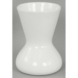 Keramická váza Romille biela, 15,5 x 11 cm