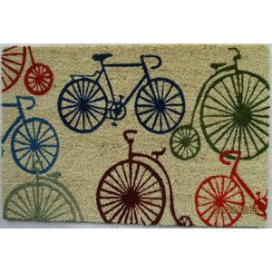 Home Elements Kokosová rohožka Bicykle, 40 x 60 cm