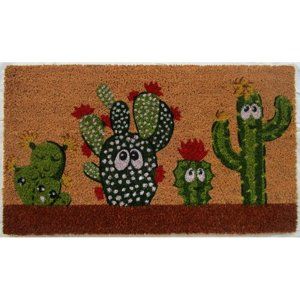Trade Concept Kokosová rohožka Kaktusy, 40 x 70 cm