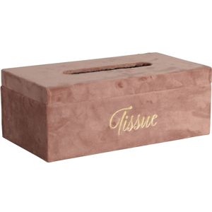 Koopman Box na vreckovky Palmeira, ružová