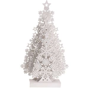 Koopman Vianočná dekorácia Tree with Snowflakes, 48 cm