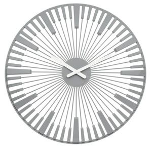Koziol Nástenné hodiny Piano sivá, pr. 45 cm