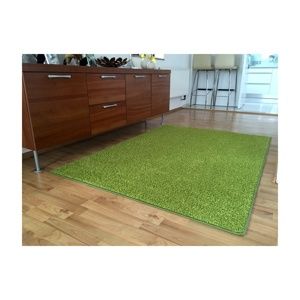 Vopi Kusový koberec Color shaggy zelená, 140 x 200 cm
