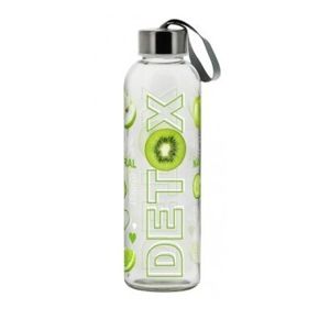 Mäser Sklenená fľaša Detox Kiwi, 0,5 l