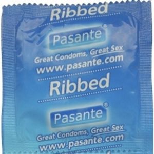 Pasante kondóm Ribbed, 1 ks