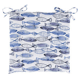 Trade Concept Sedák Fish prešívaný, 40 x 40 cm