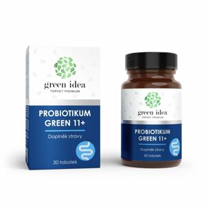 Topvet Probiotikum GREEN 11+, 30 kapsúl