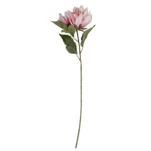 Umelá kvetina Dália ružová, 83 cm