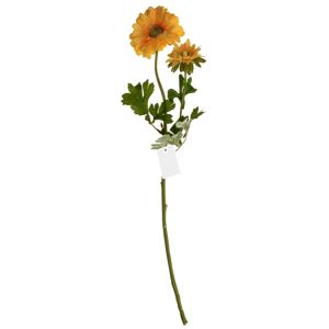 Umelá kvetina Gerbera 60 cm, žltá