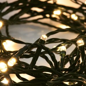 Vianočná LED řetěz vonkajšia teplá biela, 5 m 