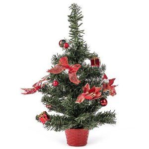 Vianočný stromček zdobený červená, YH 1949A-16R