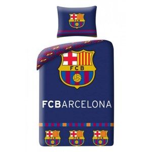 Halantex Bavlnené obliečky FC Barcelona 8009, 140 x 200 cm, 70 x 90 cm