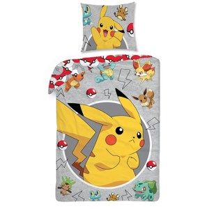 Halantex Bavlnené obliečky Pokémon, 140 x 200 cm, 70 x 90 cm