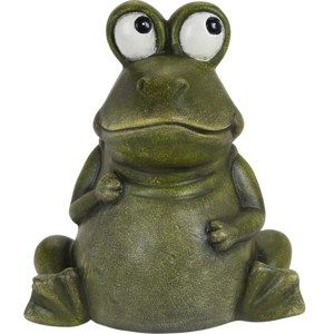 Porcelánová žaba Aileen, 17,5 cm