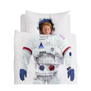 Saténová posteľná bielizeň Astronaut